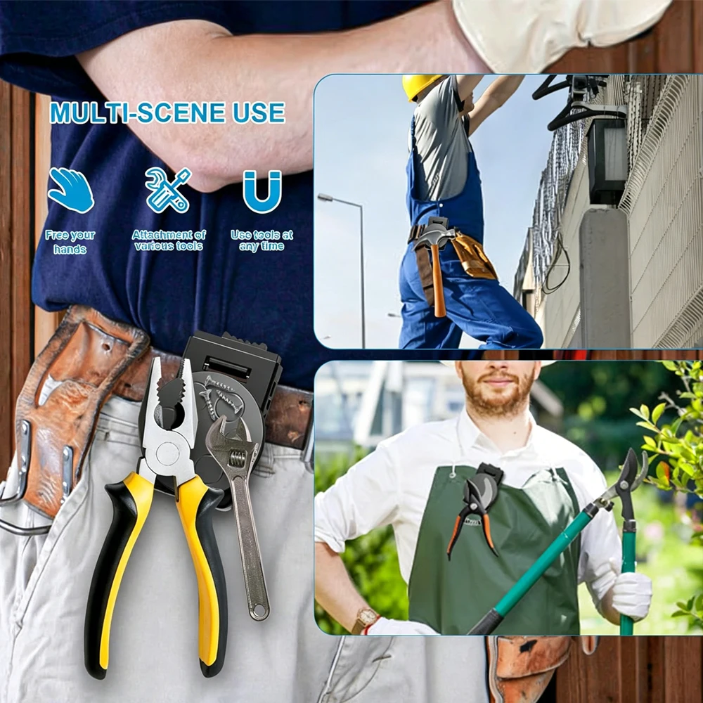 Funda táctica magnética para pistola con acceso rápido y clip cinturón - imagen 2