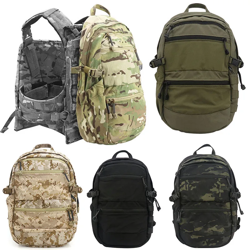 Mochila táctica modular AVS 1000 con panel trasero acolchado - imagen 3