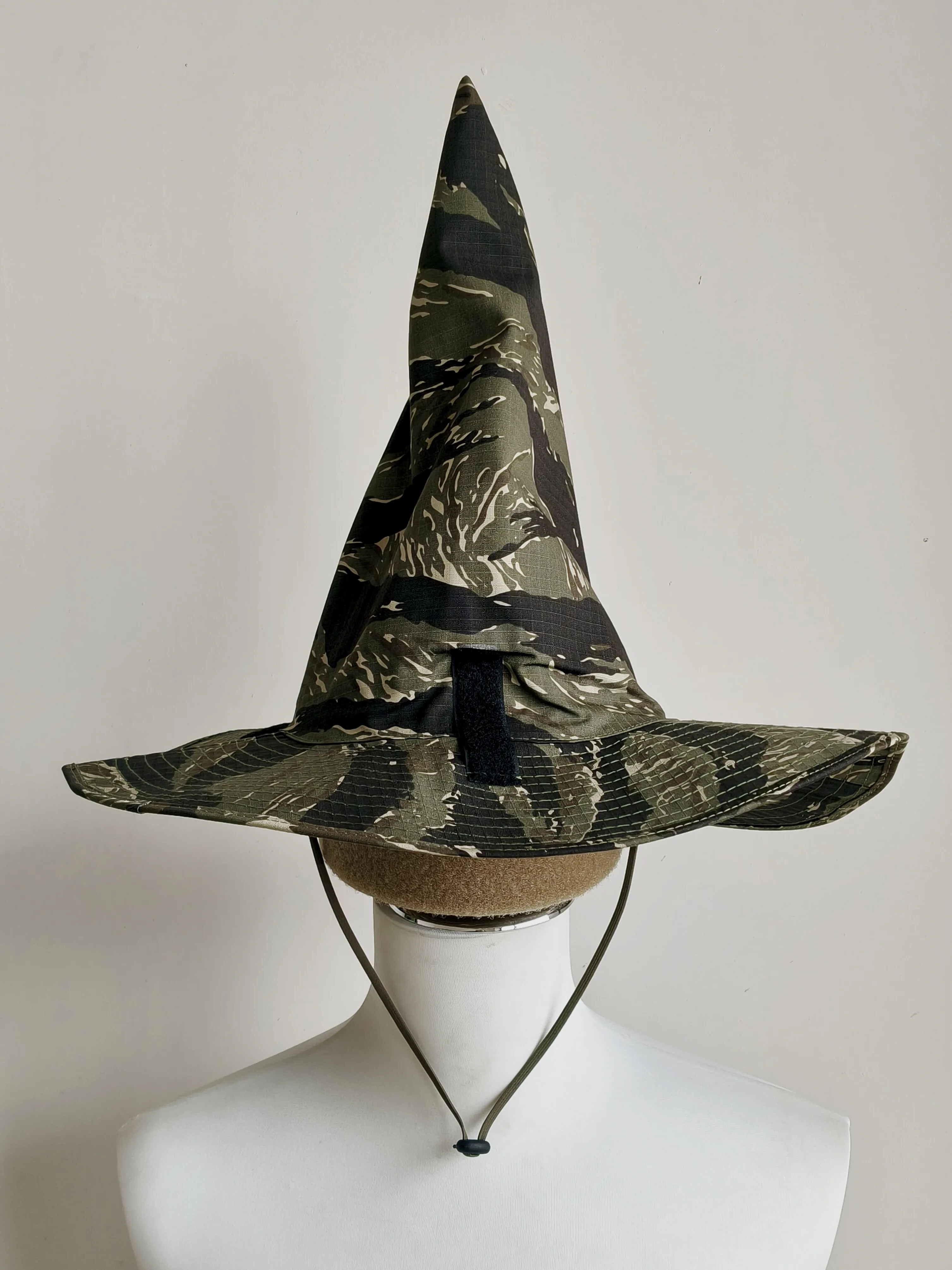 Sombrero táctico ala ancha copa alta de una pieza para disfraz - imagen 5