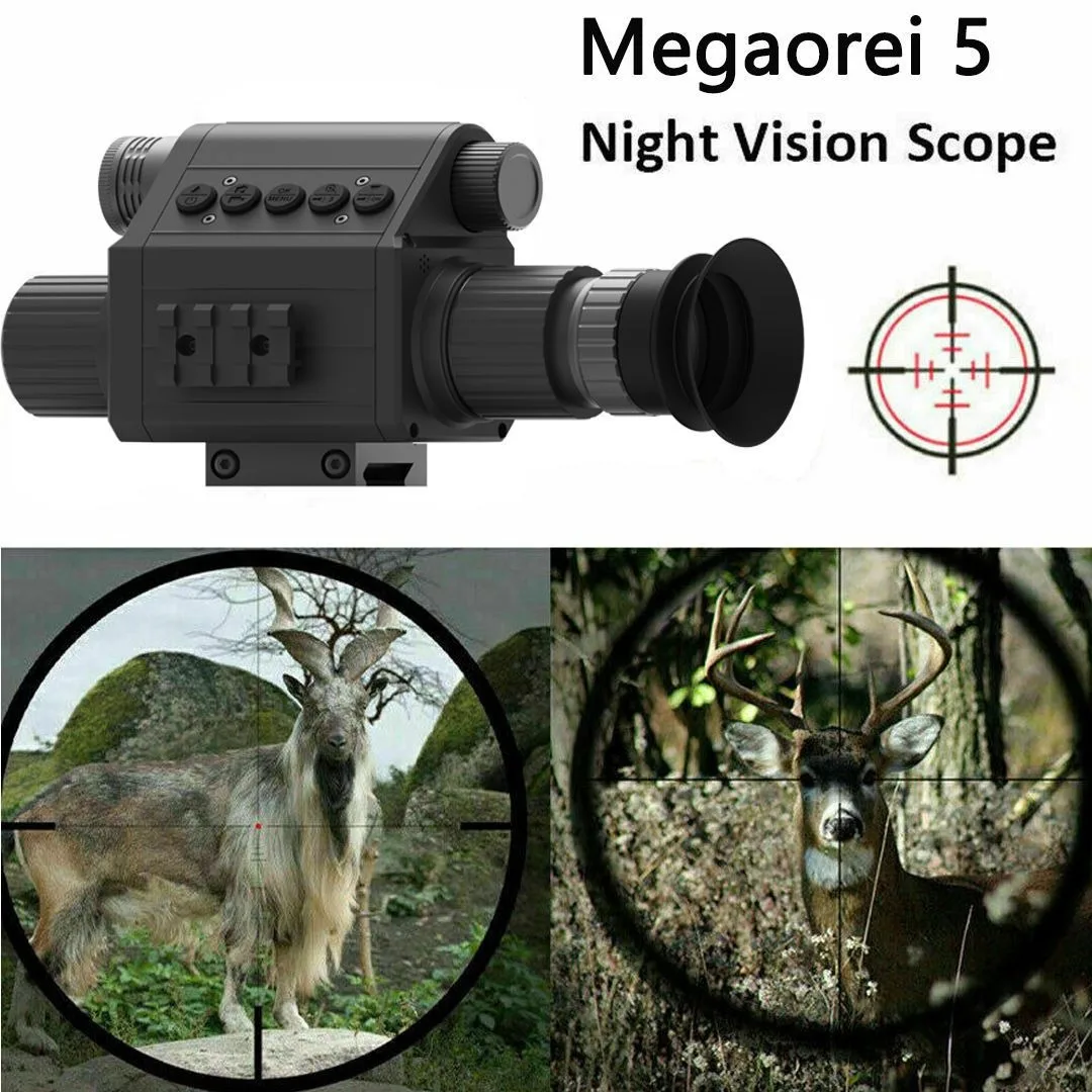 Visión nocturna con retícula e infrarrojos ajustables y zoom digital - imagen 4