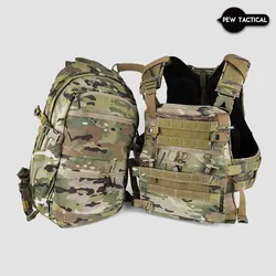 PEW AVS1000 Mochila táctica con parche de liberación rápida operativa