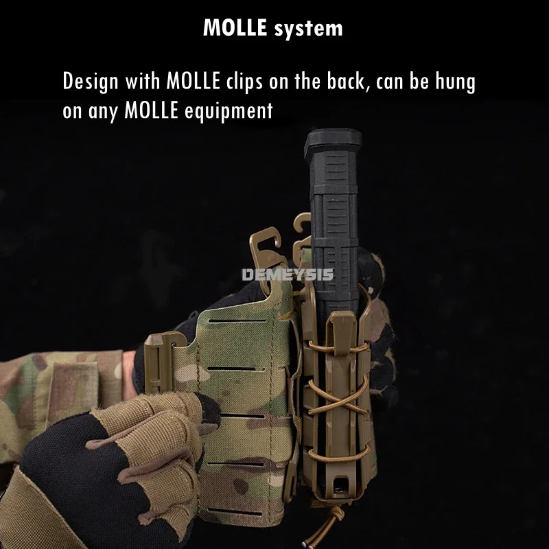 Fast Mag bolsa táctica Molle para pistola 9mm - imagen 5