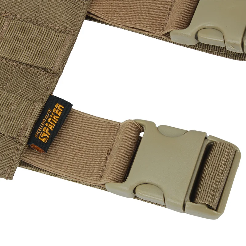 Funda táctica Molle pierna – Acceso rápido universal para pistola - imagen 4