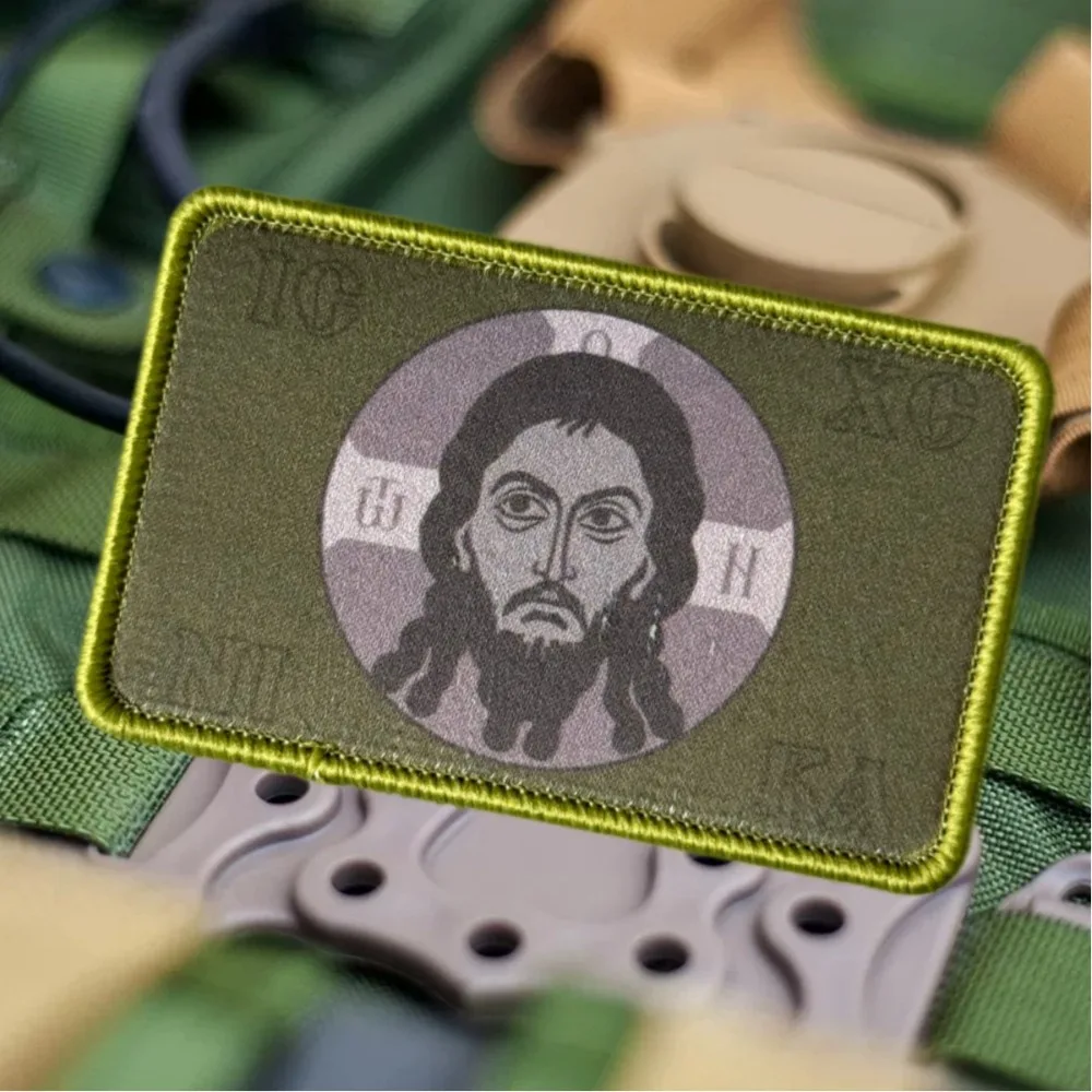 Parche táctico morale bordado con velcro para brazo y mochila - imagen 2