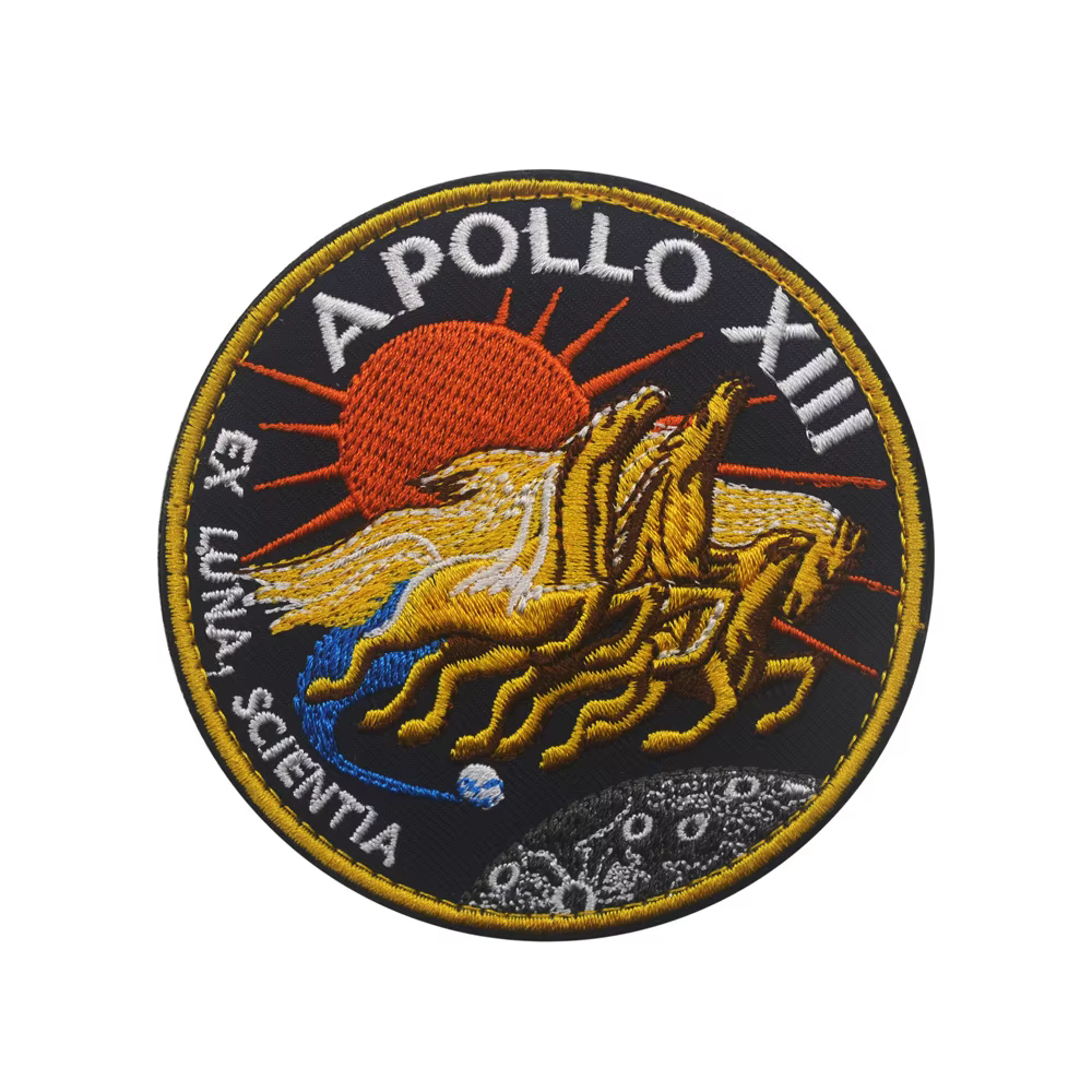Parche bordado NASA Apollo espacial para chaleco táctico - imagen 4
