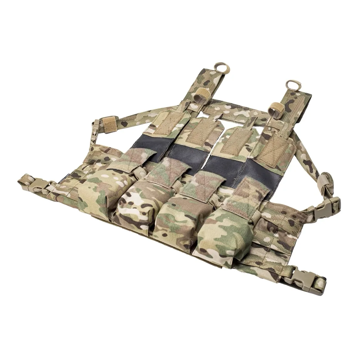 Colgador de pecho táctico ligero 500D Cordura MOLLE camouflage - imagen 5