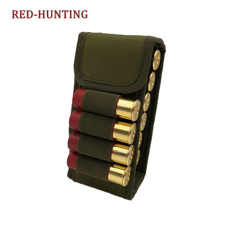 Bolsa táctica para cartuchos de escopeta calibre 12 MOLLE - imagen 3