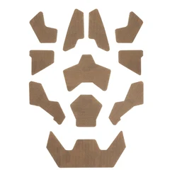 FAST SF Parche táctico para casco camuflado con Velcro gancho y bucle