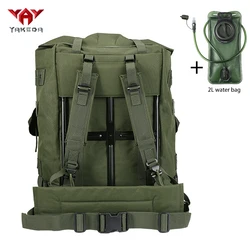 Mochila táctica YAKEDA gran capacidad con MOLLE y bolsa hidratación