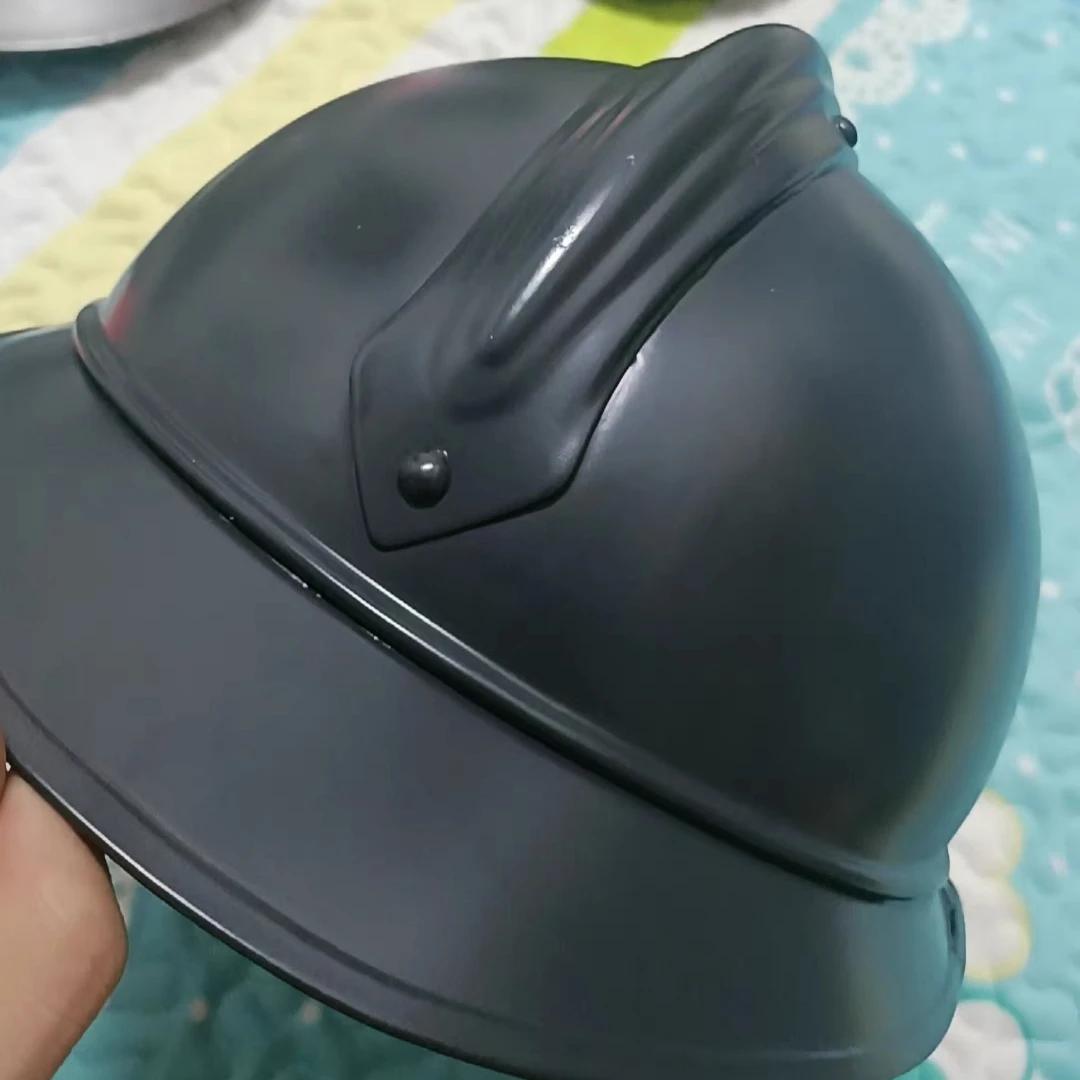 Réplica casco Adrian M1915 francés – Acero histórico - imagen 5