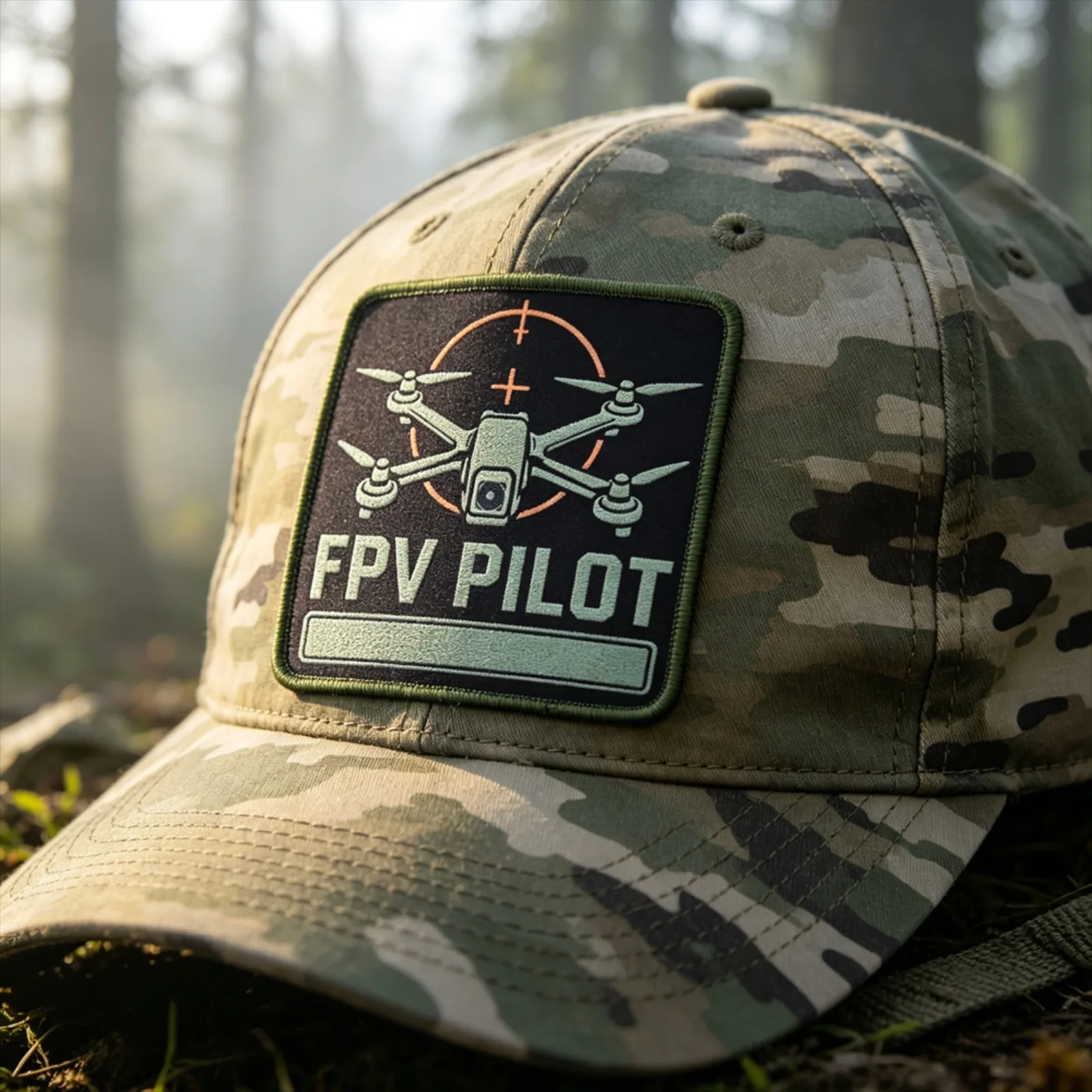 Parche táctico FPV Pilot con velcro para operador de drones - imagen 2