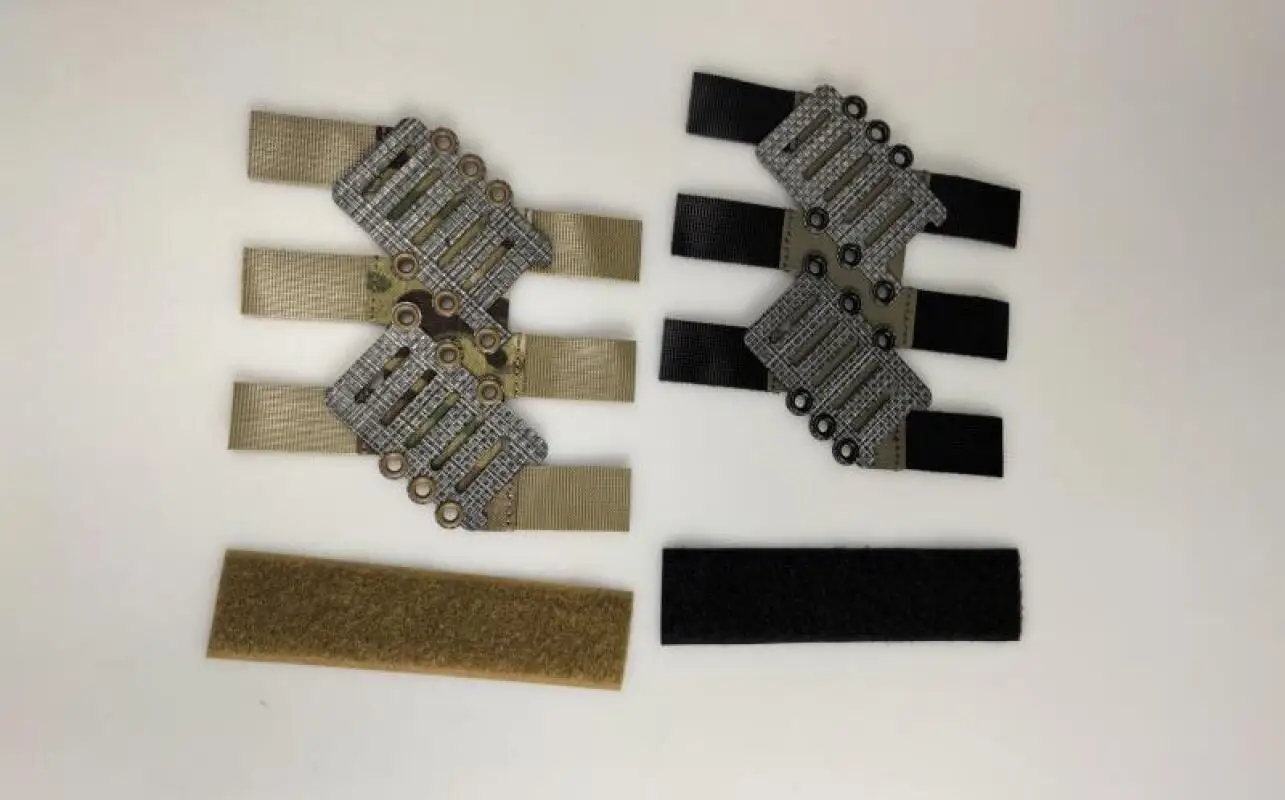 Accesorio táctico adaptador MOLLE para cinturón de placa angular