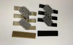 Accesorio táctico adaptador MOLLE para cinturón de placa angular