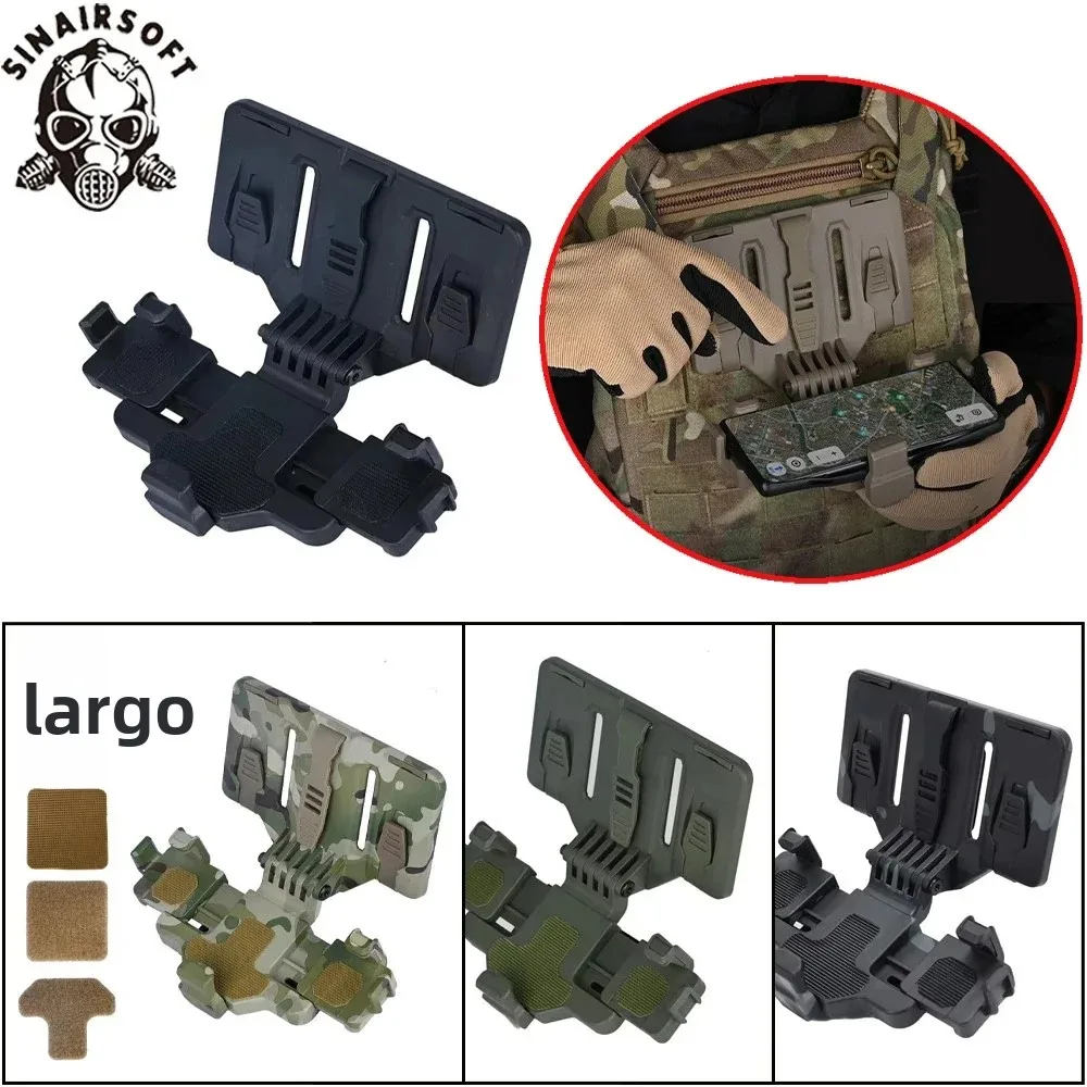 SINAIRSOFT Funda MOLLE teléfono táctico antichoque - Plegable - imagen 4