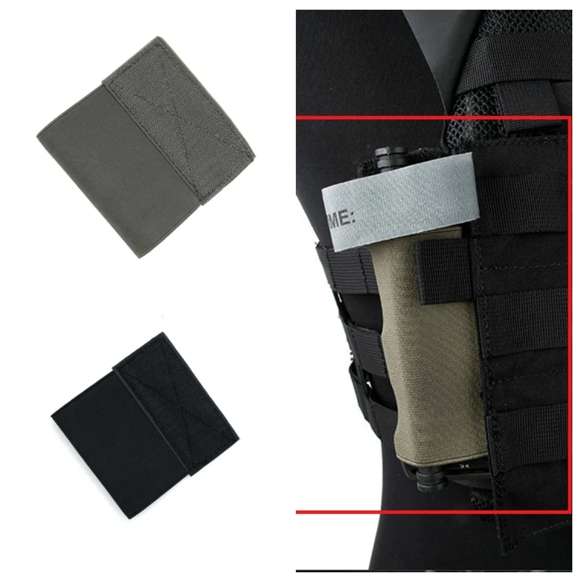 Correa hemostática táctica para chaleco Airsoft y cosplay - imagen 3