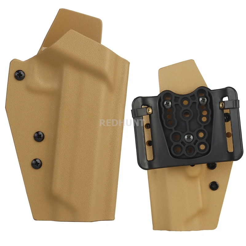 Funda Kydex TII 2011 oculta para cinturón táctico con clip seguro - imagen 2