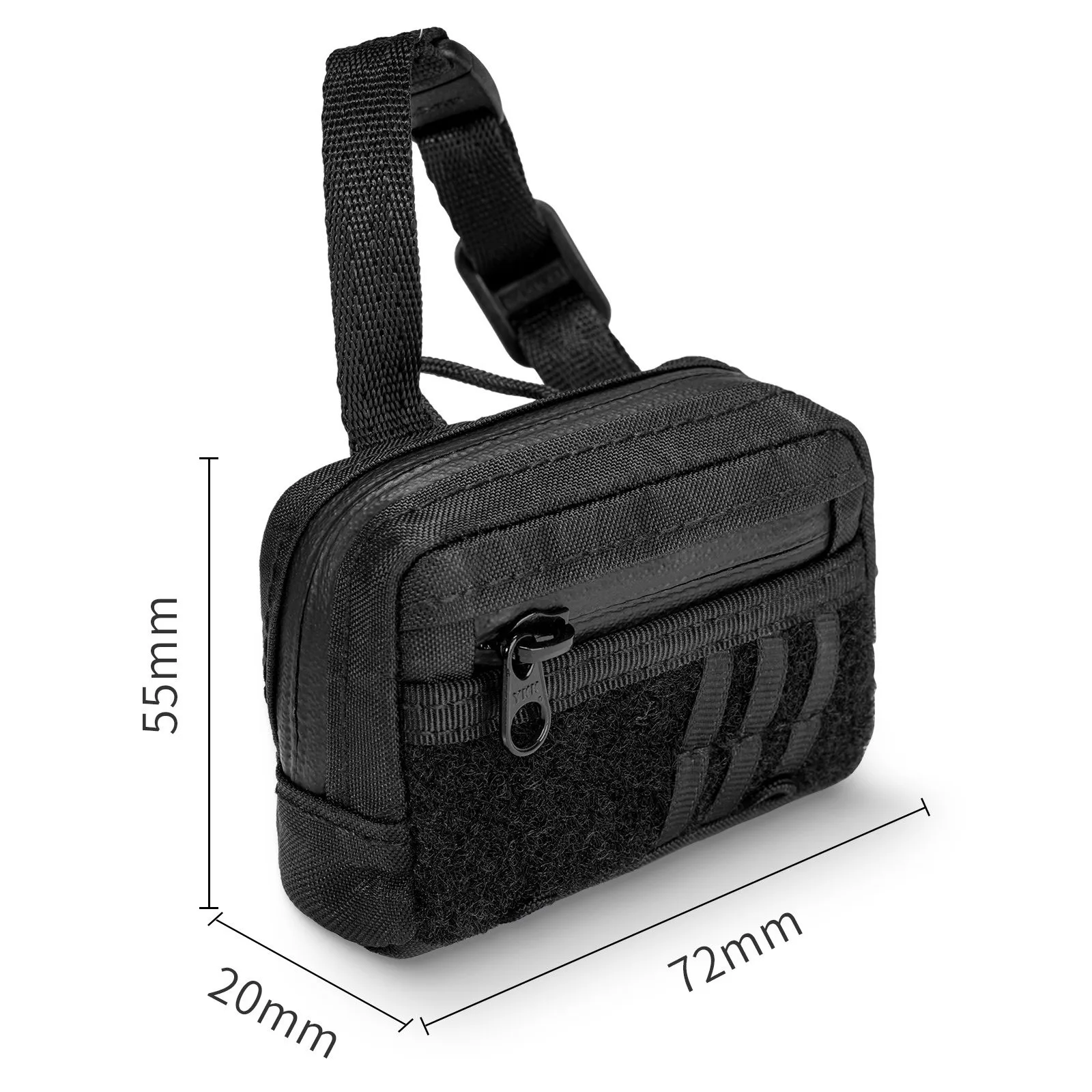 Bolso bandolera táctico mini Soldado para monedas y llaves - imagen 3