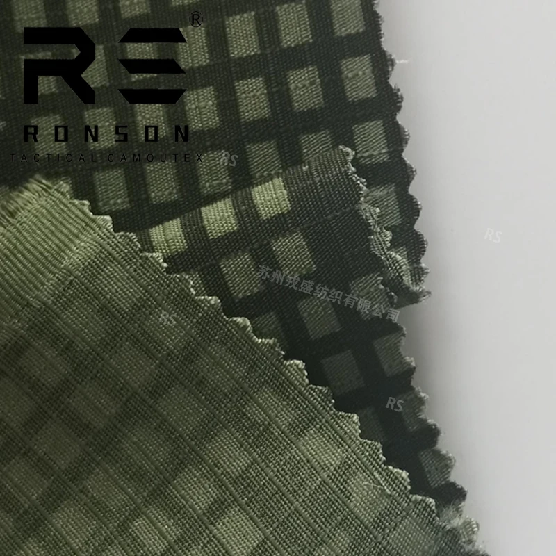 Textura ripstop y trama firme