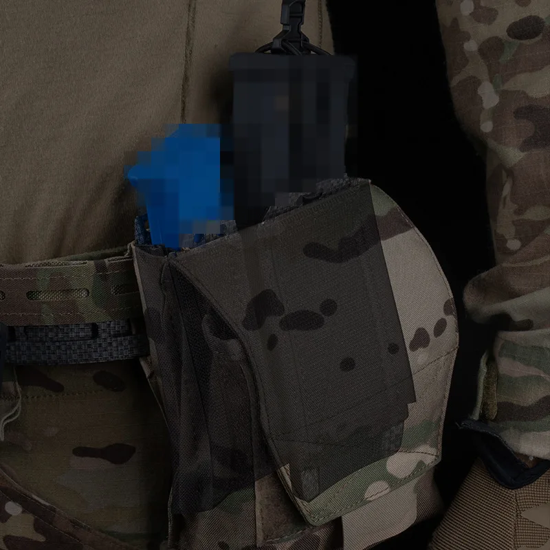 Bolsa táctica multifunción velcro para revistas y correas elásticas - imagen 2