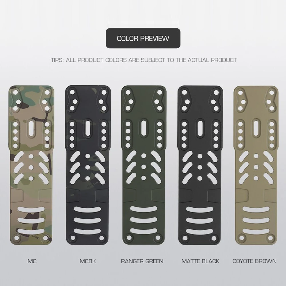 Adaptador QLS funda pistola táctica – Plataforma pernera MOLLE - imagen 3