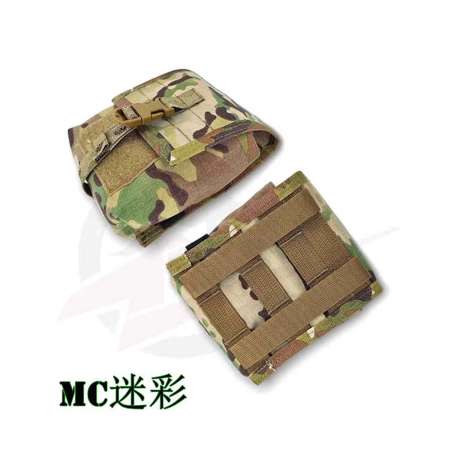 Accesorios guardados en bolsa exterior