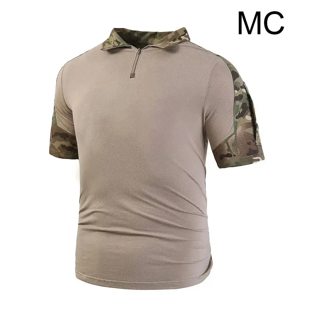 Camiseta táctica SINAIRSOFT transpirable camuflaje para airsoft - imagen 3