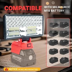 Milwaukee M18 lámpara de trabajo LED inalámbrica sin batería