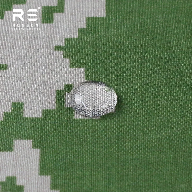 Tela camuflaje ripstop floral blanco NYCO táctica para uniformes - imagen 2
