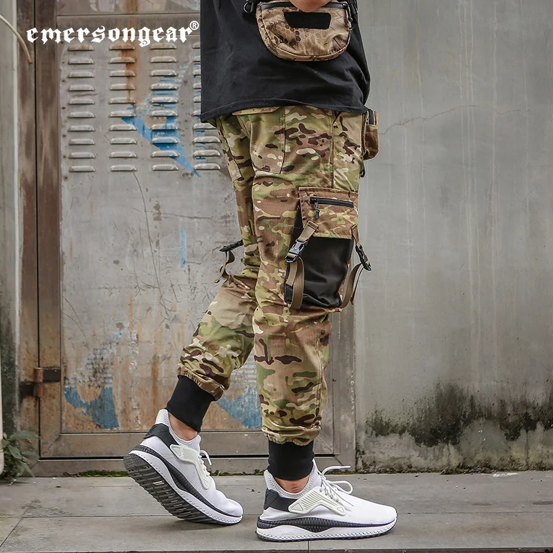 EmersonGearS pantalones cargo tácticos tobillo ajustado para camping - imagen 2