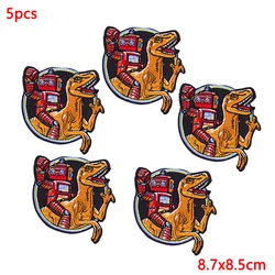 Parche adhesivo punk para ropa y mochila – Pack 5 unidades termoadhesivas