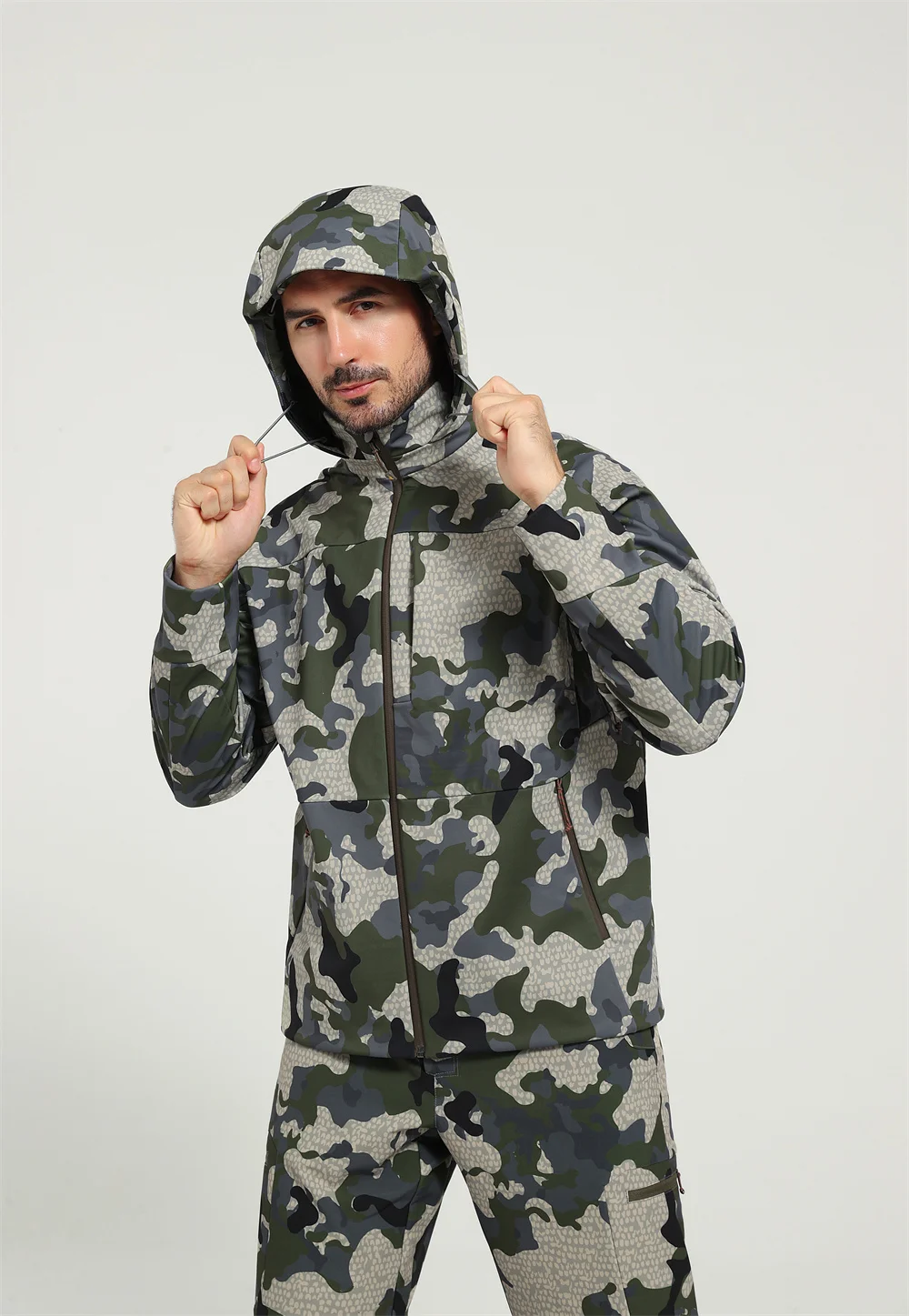 Ainfad Jetstream chaqueta táctica ligera impermeable transpirable - imagen 4