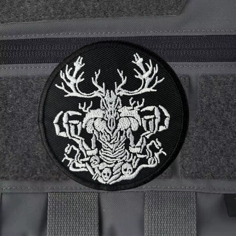 Parche militar bordado dragón – Compatible MOLLE - imagen 5