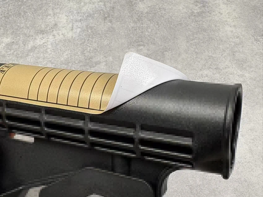 Pegatinas tácticas sin rastro para apoyo de pistola en campo de tiro - imagen 2