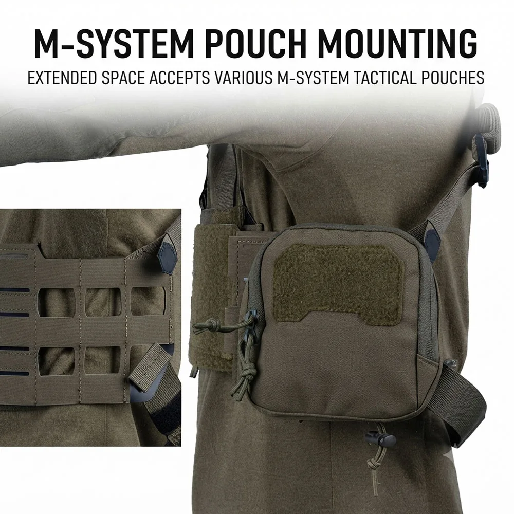 Kit MOLLE de expansión para pechera táctica modular - imagen 5