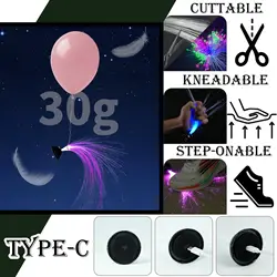 Luz táctica de señalización LED recargable para casco, cuatro colores