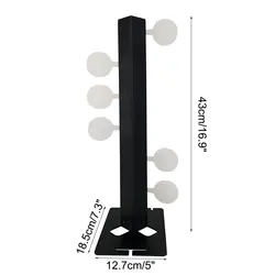 Soporte tiro metálico con reinicio automático para airsoft y paintball