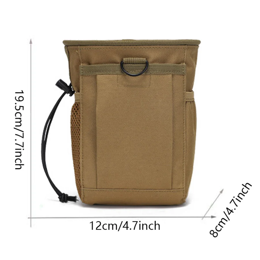 Riñonera táctica MOLLE 5L nylon 600D camuflaje - Bolsa de caída - imagen 2