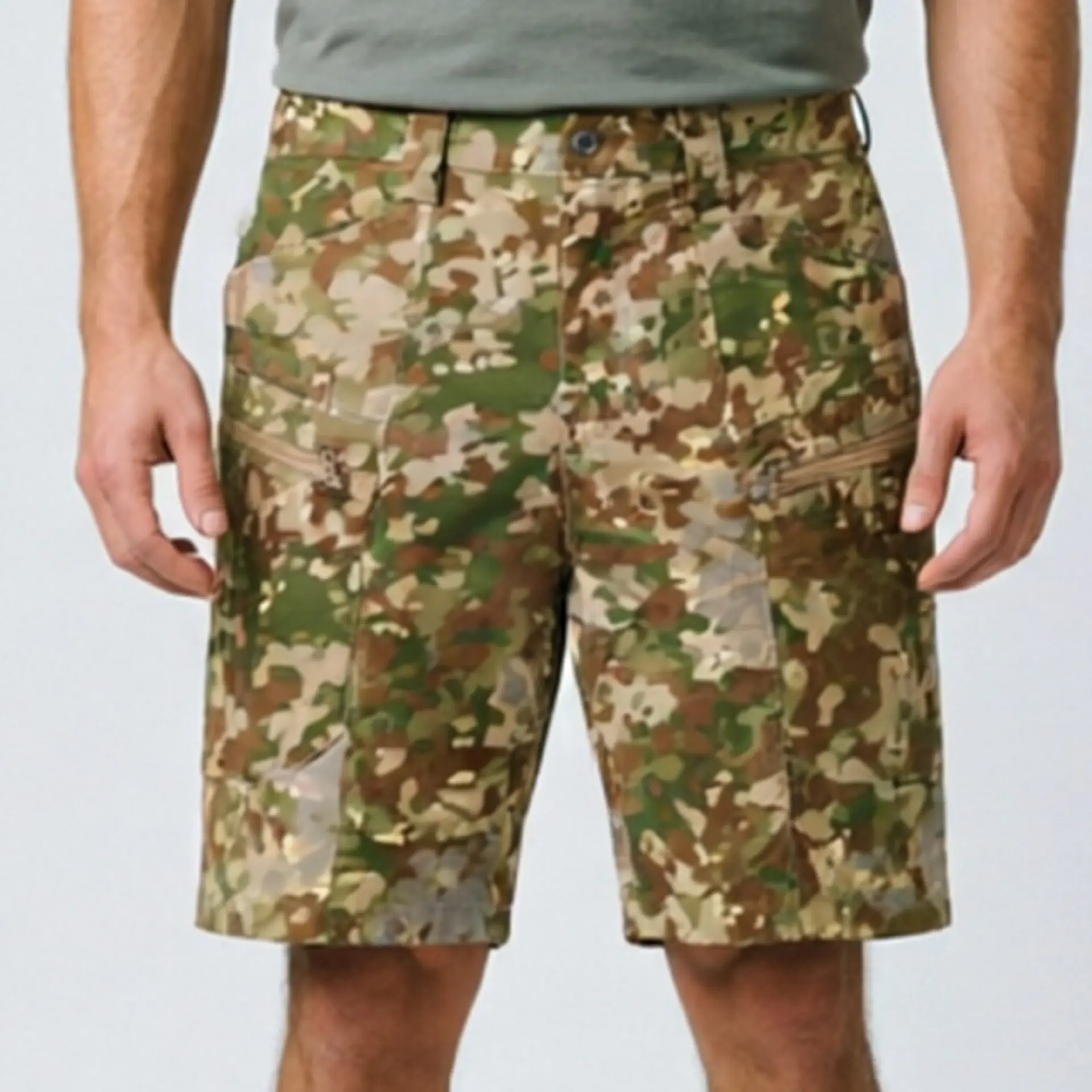 Pantalones Cortos Tácticos Impermeables con Bolsillos – Senderismo y Funcional - imagen 4