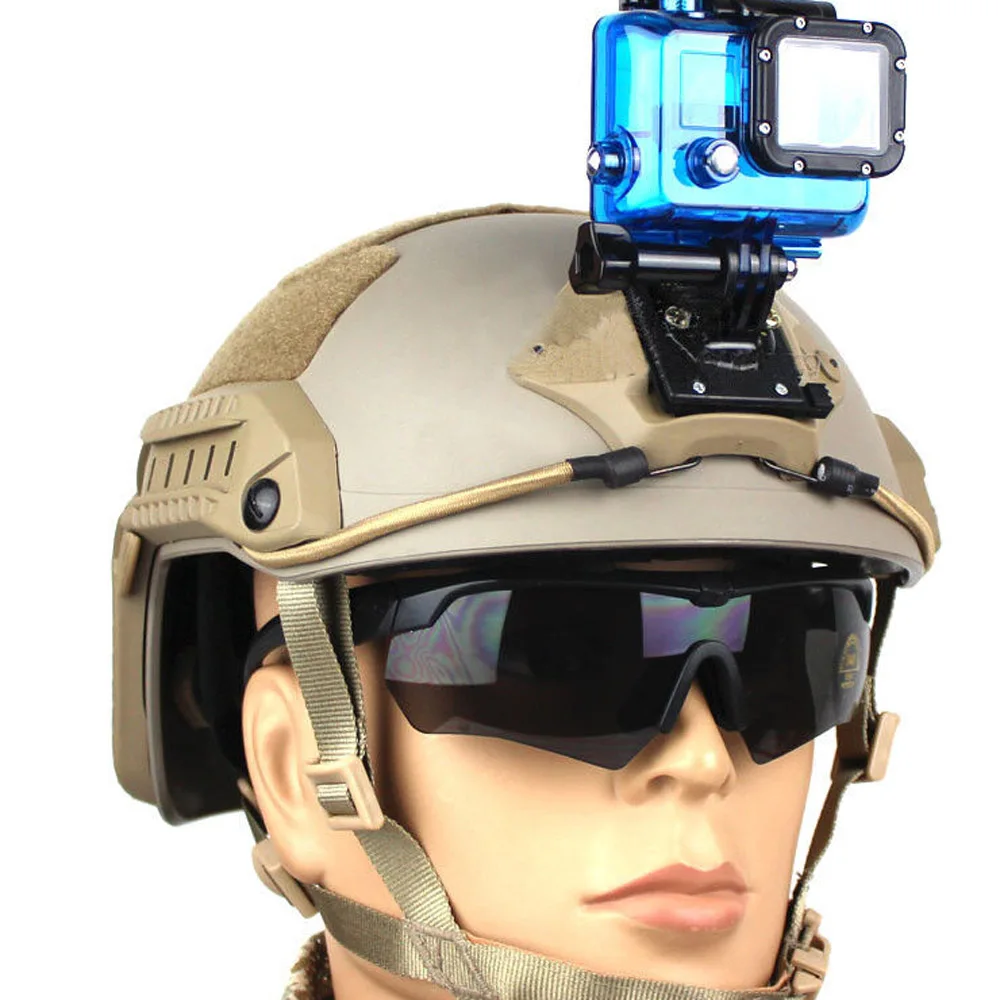 Soporte cámara táctica casco MICH para GoPro Hero, NVG - imagen 3