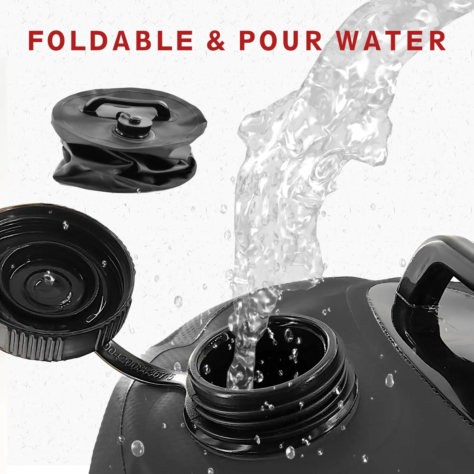 Pesas de agua para toldo, lastre portátil resistente al viento - imagen 5