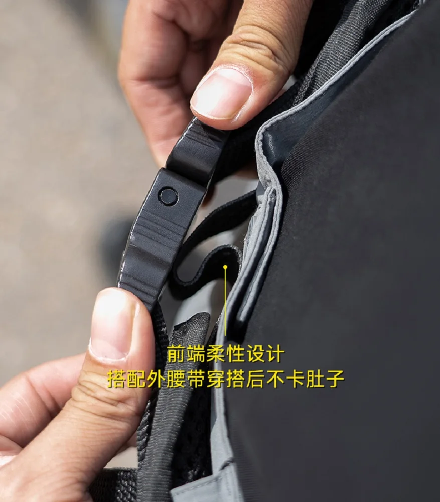 Uso en cintura bajo ropa