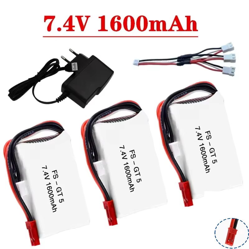 Flysky batería LiPo para transmisor conector JST repuesto original