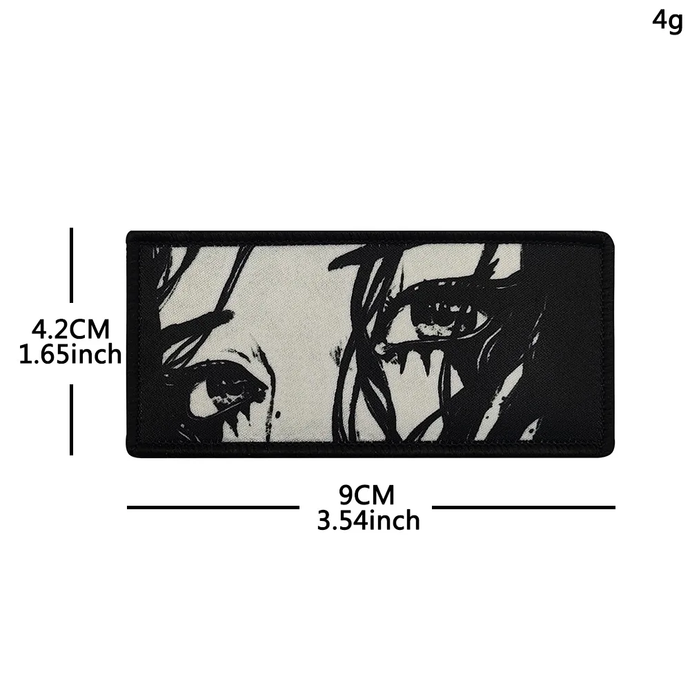 Parche decorativo de inspiración anime para personalizar equipo