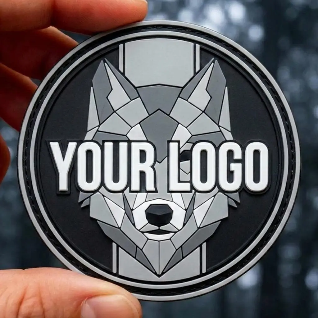 Parche táctico PVC 3D personalizado con gancho y bucle para mochila - imagen 5