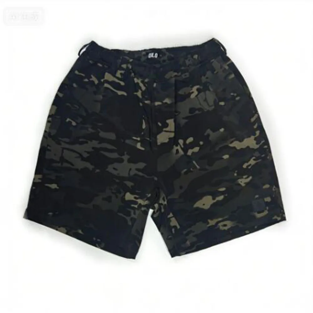 Pantalones cortos tácticos camuflaje ripstop transpirable naranja - imagen 2