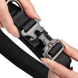 Collar LED para perros – Nylon táctico resistente adiestramiento