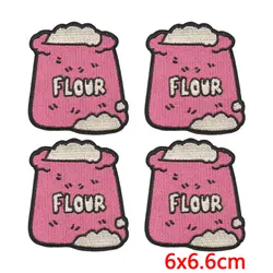 Parche bordado Y2K chica dulce termoadhesivo rosa para DIY