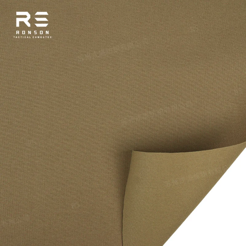 Cordura táctica impermeable de PU WR marrón, poliéster - imagen 4