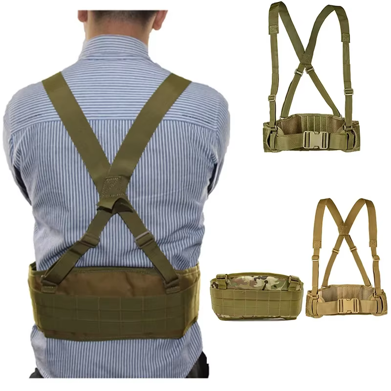 Chaleco táctico Molle con cinturón H y correa ajustable para caza - imagen 5