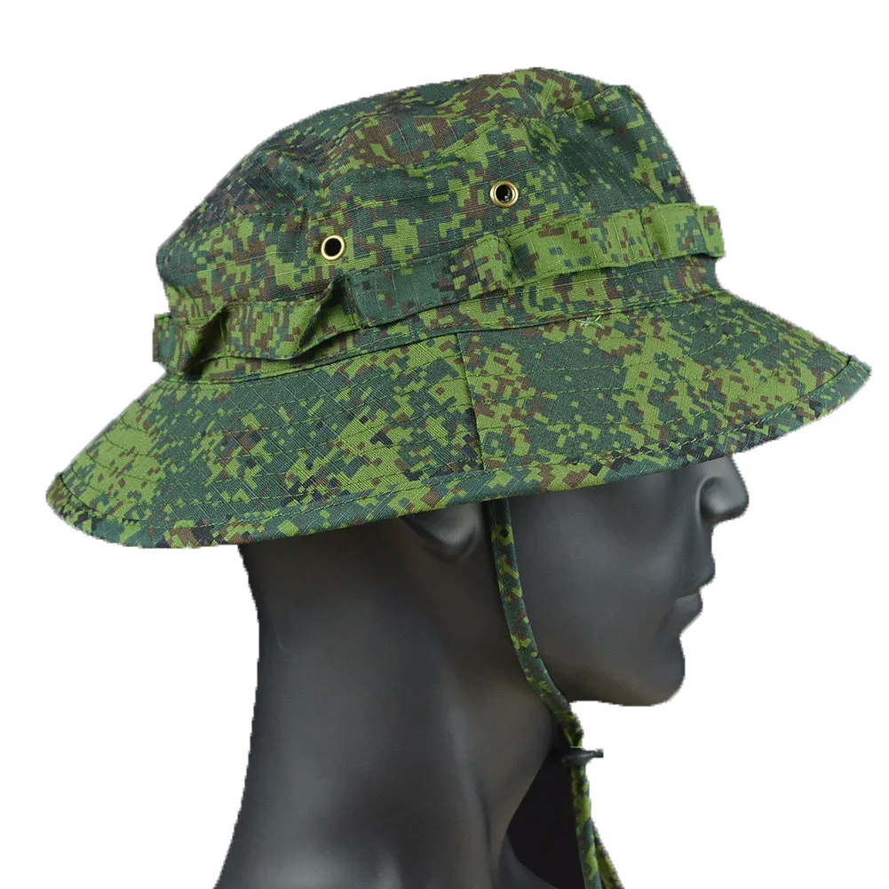 Sombrero boonie camuflaje EMR de visera corta, transpirable verano - imagen 2